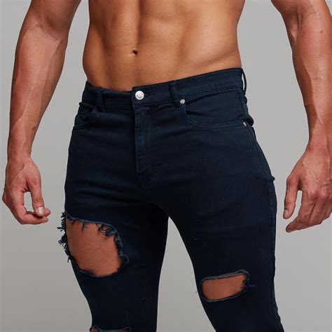ripped body ripped jeans skinny jeans male models christopher gym