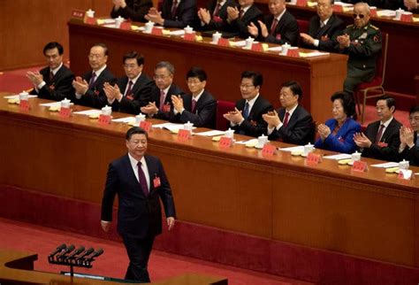 xi jinping opens china s party congress his hold tighter than ever