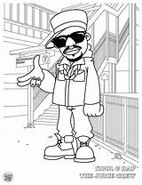 Hip Hop Coloring Pages Book Hiphop Mark 2pac Printable Presents Dokument Getcolorings Holiday Colouring Color Print Evolution sketch template