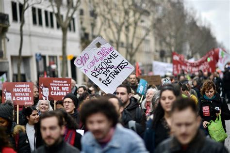 Politique Réforme Des Retraites 92 000 Manifestants En France Dont