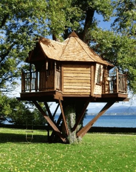 ridiculously awesome tree houses  kids contemporary architecture residential pavilion