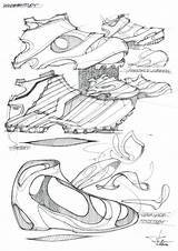 Shoes Sketches Behance Shoe Sketch Study Choose Board Industrial sketch template