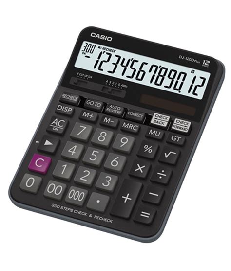 casio check recheck dj   calculator pack   buy    price  india