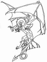 Coloring Pages Fantasy Dragons Book Advertisement Popular sketch template