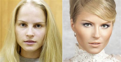 18 Russian Women With And Without Makeup Funny Pranky