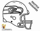 Coloring Pages Seahawks Football Nfl Helmet Printable Kids Seattle Helmets Boys Teams Book Broncos Boise State Eagles Russell Wilson Print sketch template