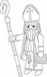 Playmobil Knights sketch template