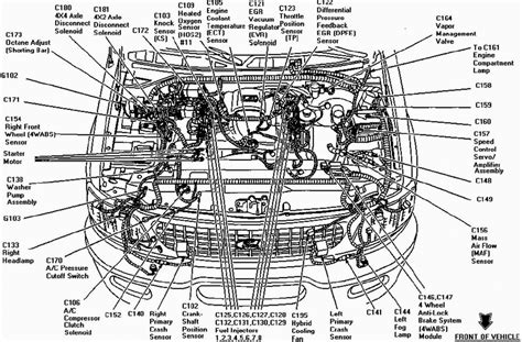 ford escape engine diagram