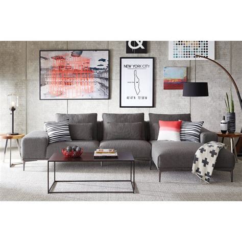 marsh hand tufted wool gray area rug    living room design modern contemporary