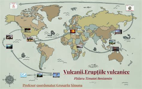 harta raspandirii vulcanilor pe glob  timotei beniamin  prezi
