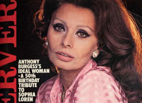 From The Archive Anthony Burgess Falls For Sophia Loren In 1984