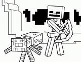 Coloring Minecraft Pages Printables Wither Popular sketch template