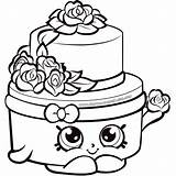 Cupcake Shopkins sketch template