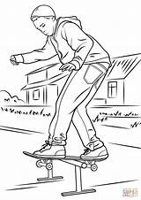 Skateboard Coloring Pages Printable Balancing Drawings Drawing Skateboarder Park Skate Skateboarding Colorings Marvelous Getdrawings Wallpaper Entitlementtrap Template 1060 81kb 1500px sketch template