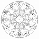 Zodiac Chinese Babadoodle Twelve sketch template