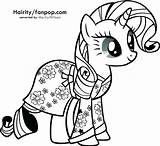 Rarity Pony Coloring Little Pages Mlp Spike Friendship Magic Wedding Printable Equestria Girls Colouring Color Princess Dresses Print Dress Sheets sketch template