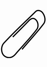 Paperclip Coloring sketch template
