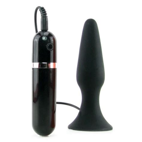 my first silicone surge vibrating butt plug sex toys at adult empire