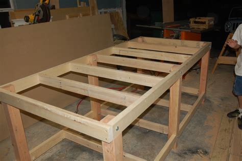 billy easy workbench leg construction wood plans  uk ca