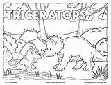 Triceratops Coloring Dinosaur Pages Printable Printables Kids Activities Timvandevall Board Preschool Tim Print Book Choose Depicts Mother sketch template
