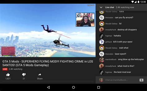 youtube gaming apk  android