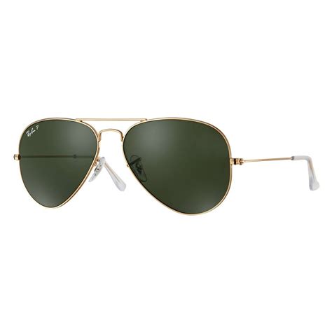 ray ban rb  original aviator classic gold polarized green classic   lenses