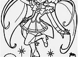 Coloring Glitter Force Pages Popular sketch template