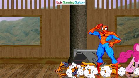 Spider Man And Pinkie Pie Vs Natsu Dragneel And Hobgoblin In A Mugen