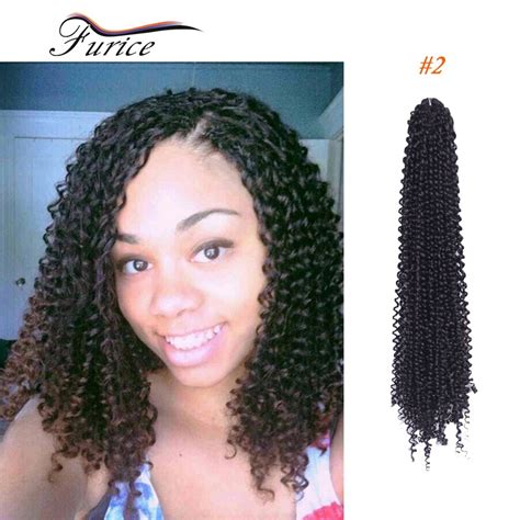 kinky twist hair styles 18 inch brown freetress water wave crochet hair