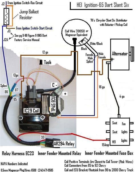 ignition coil wiring diagram chevy
