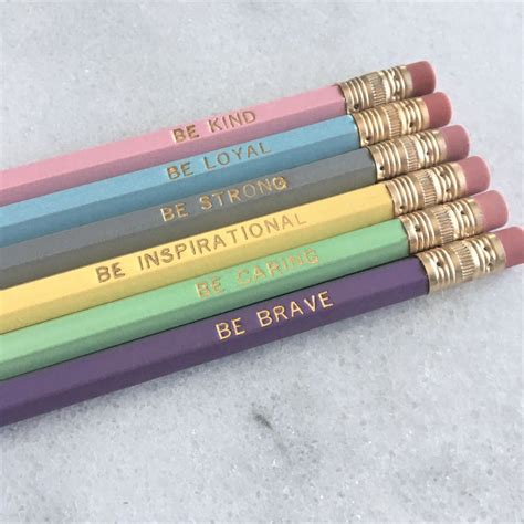 pencil set etsy