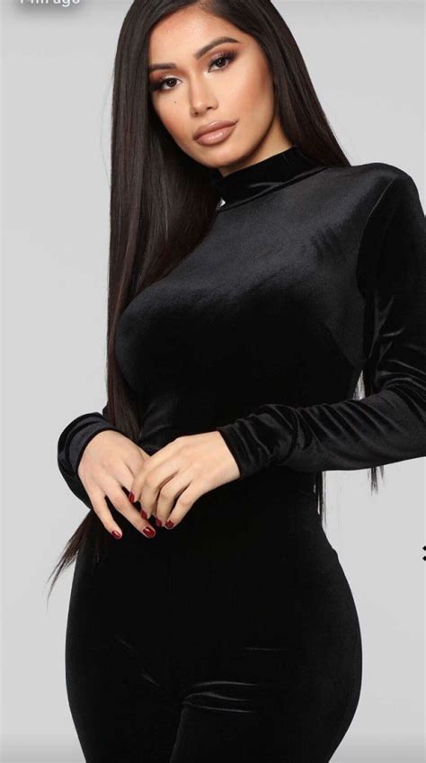 janet guzmán fashion black jumpsuit fashion nova outfits