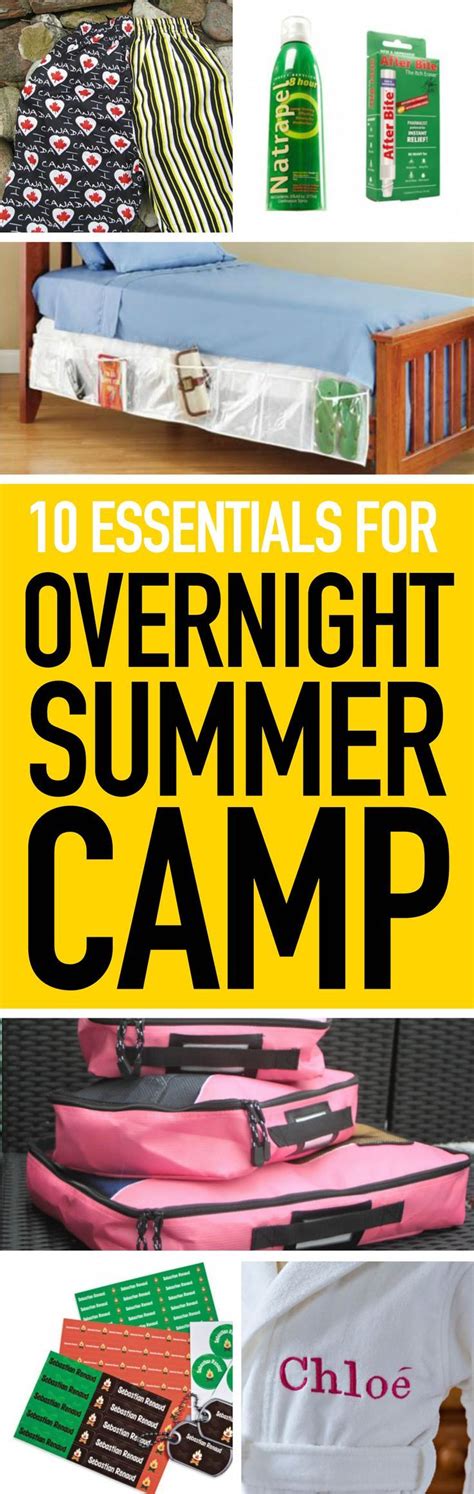 overnight camping essentials todays parent summer camp packing