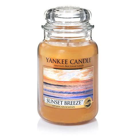 yankee candle sunset breeze large jar  oz candle  walmartcom
