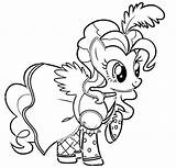 Pony Coloring Little Pages Birthday Color Printable Print Movie Pie Outline Getcolorings Pinkie Baby Template sketch template
