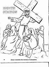 Cross Stations Coloring Pages Catholic Printable Print Color Kids Crosses Sheets Sketch Religious Choose Board Coloringhome Popular Comments Getcolorings sketch template