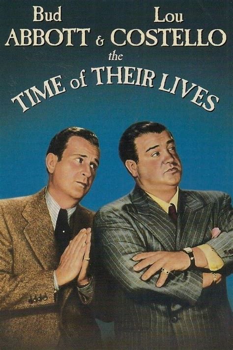 The Time Of Their Lives 1946 Abbott And Costello Dvd