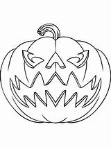 Halloween Pumpkin Drawing Lantern Jack Coloring Pages Scary Printable Evil Getdrawings Draw Gaddynippercrayons sketch template
