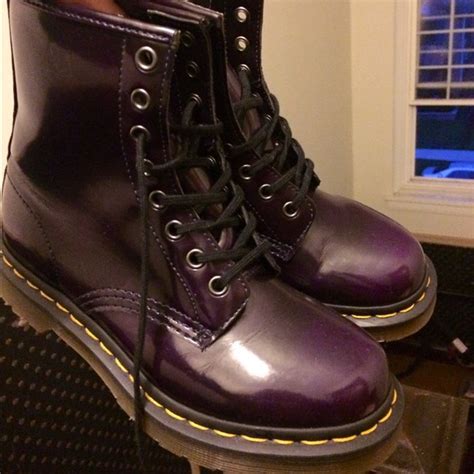 dr martens shoes sold vegan deep purple  marten  boots poshmark
