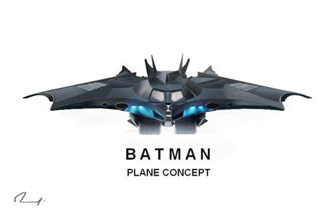 batman plane  hishay  deviantart