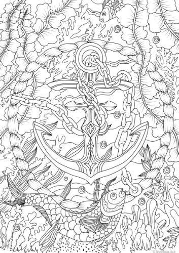 sea coloring pages  adults images  pinterest