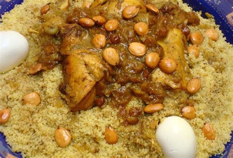 moroccan couscous onions raisins couscous tfaya recipe