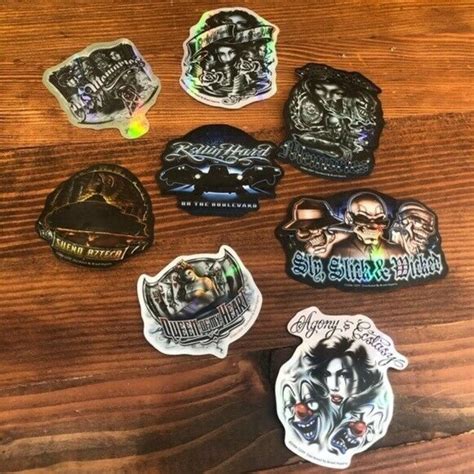 vintage accents y2k early 0 mystery pack holo sticker lot of 0