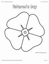 Remembrance Poppy Coloring Pages Colouring Memorial Color Large Anzac Bigactivities Veteran Veterans Kids Poppies Features Activities Template Words Printable Craft sketch template