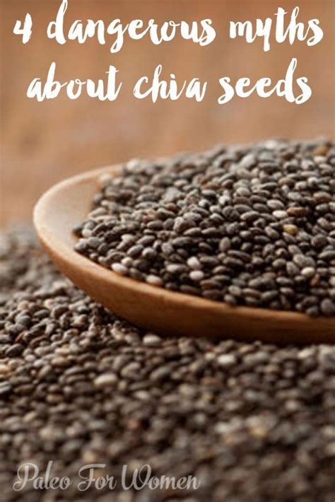 4 Dangerous Myths About Chia Seeds Chia Benefits Good