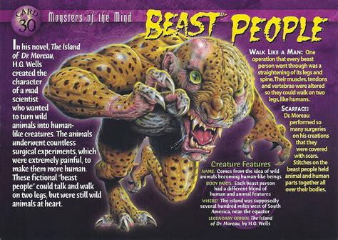beast people wierd nwild creatures wiki fandom powered  wikia