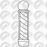 Barber Pole Outline Watermark Register Remove Login sketch template
