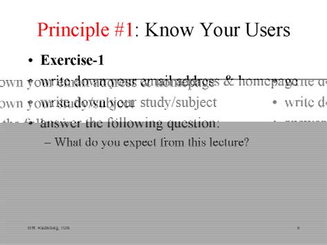 principle    users