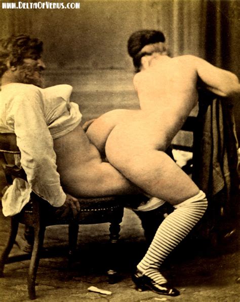 retro nude centerfold hairy pussy porn pic from assorted vintage erotica from the 1860s