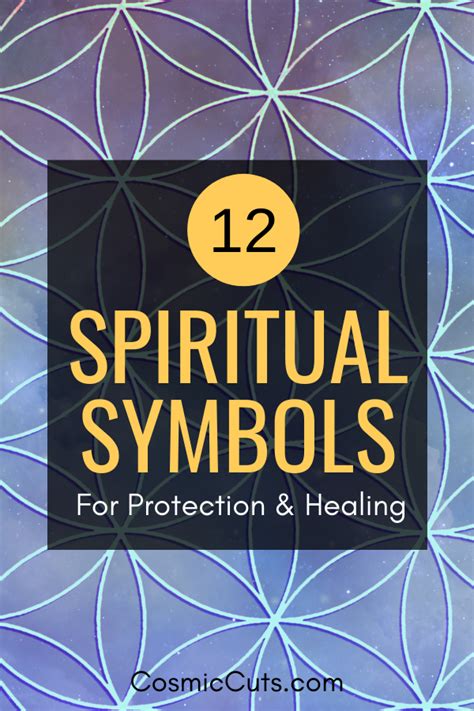 spiritual symbols  meanings  protection healing cosmic cuts